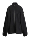 Rick Owens X Champion Man Sweatshirt Black Size Xxl Cotton In Black