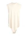 Rick Owens X Champion Man Sweatshirt Ivory Size Xl Cotton In White