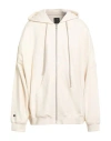 Rick Owens X Champion Man Sweatshirt White Size L Cotton, Elastane In White