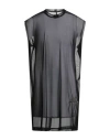 Rick Owens X Champion Man T-shirt Black Size M Polyamide, Elastane In Black