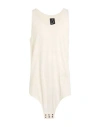 Rick Owens X Champion X Champion Logo-embroidered Cotton Tank Top In White