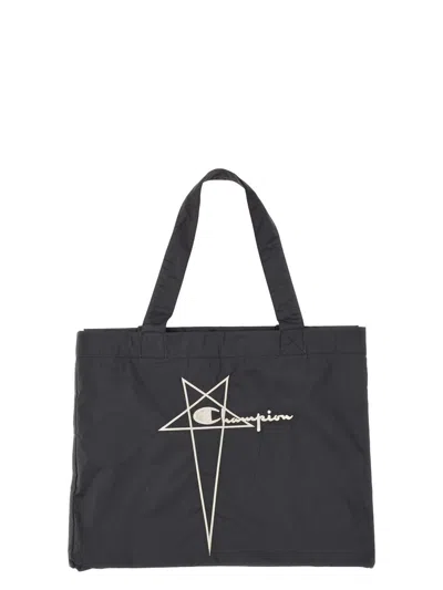 Rick Owens X Champion Men's Nylon Tote Bag