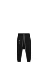 Rick Owens X Champion Logo-embroidered Organic Cotton Track Pants In Black