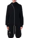 Rick Owens X Champion Mountain Hoodie In Black