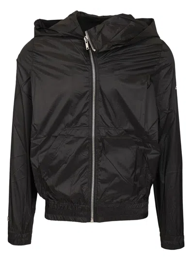 Rick Owens Mountain Hooded Jacket In Black