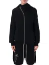 Rick Owens X Champion Mountain Hoodie In Black