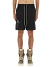 Rick Owens X Champion Nylon Shorts In Black