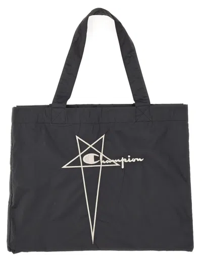 Rick Owens X Champion Nylon Tote Bag