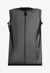 Rick Owens X Champion Logo-embroidered Mesh Top In Black
