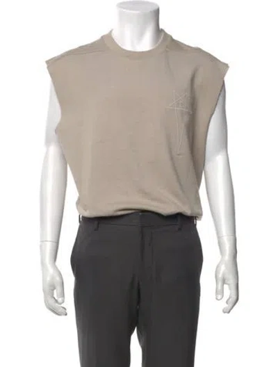 Pre-owned Rick Owens X Champion Short Sleeve Shirt In Neutral