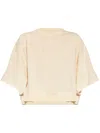 Rick Owens X Champion Tommy Cropped Sweatshirt In Neutrals