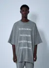 Rick Owens X Champion Tommy T-shirt In Gray