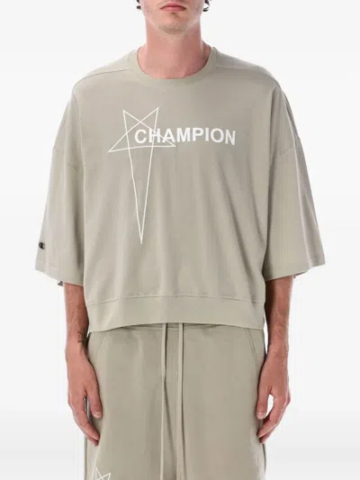 RICK OWENS X CHAMPION TOMMY T-SHIRT