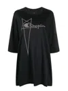 Rick Owens X Champion Tommy T-shirt In Black