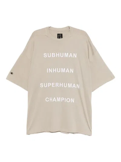 RICK OWENS X CHAMPION TOMMY T T-SHIRT