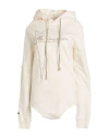 Rick Owens X Champion Woman Bodysuit Cream Size S Cotton