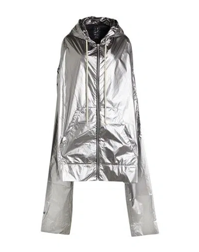 Rick Owens X Champion Woman Jacket Silver Size M Polyamide