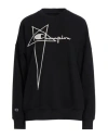 Rick Owens X Champion Women's Tommy Sweatshirt In Black
