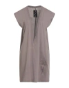 Rick Owens X Champion Woman T-shirt Taupe Size L Cotton