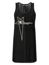 Rick Owens X Champion Women's Logo Short Dress In Black