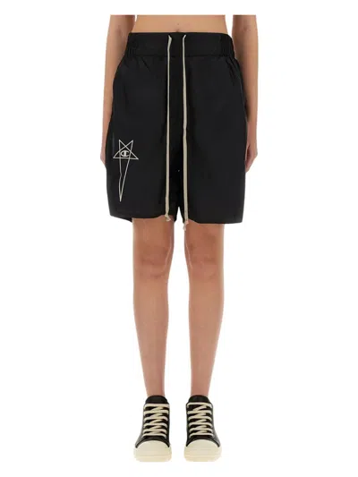 Rick Owens X Champion Women's Shorts With Logo