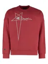 Rick Owens X Champion X Champion Sweatshirt In Red