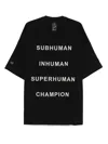 Rick Owens X Champion Text Print Sweatshirt