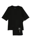 Rick Owens X Champion X Champion T-shirt In Black