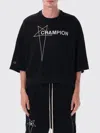 Rick Owens X Champions T-shirt  Men Color Black