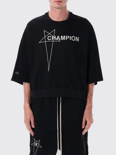 Rick Owens X Champions T-shirt  Men Color Black
