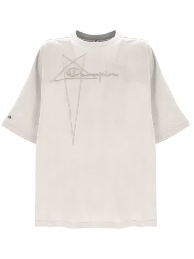 Rick Owens X Champion S T-shirts And Polos In Beige