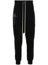 Rick Owens X Champion Prisoner Drop-crotch Track Pants In Black