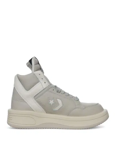 Rick Owens X Converse Turbowpn Sneakers In White