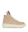Rick Owens X Converse Turbowpn Leather Platform Sneakers In Nude