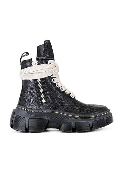 Rick Owens X Dr. Martens 1460 Dmxl Jumbo Lace Boot In Black