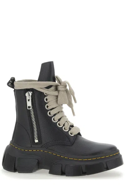 Rick Owens X Dr. Martens - Woman Boots Uk - 07 In Black