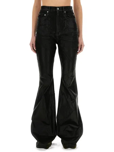 Rick Owens X Drkshdw Bolan Bootcut Jeans In Black