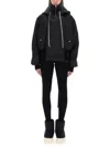 Rick Owens X Drkshdw Bomber Jacket "alice Parka" In Black