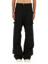 Rick Owens X Drkshdw Cargo Pants "stefan" In Black