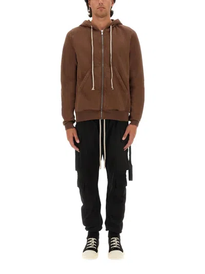 Rick Owens X Drkshdw Jason Sweatshirt In Brown