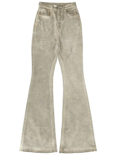 Rick Owens X Drkshdw Jeans "bolan" In Gray