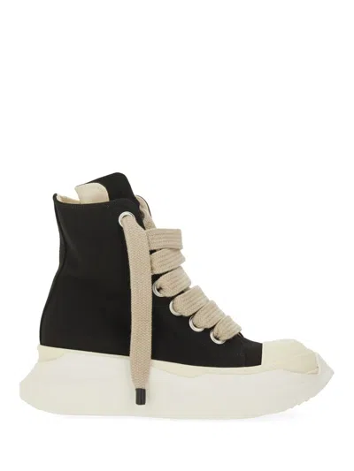 Rick Owens X Drkshdw "jumbolace Abstract" Sneaker In Black