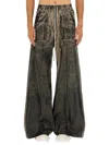 Rick Owens X Drkshdw Pants "geth Belas" In Brown