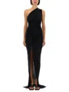 Rick Owens X Lilies Avra" Long Dress In Black