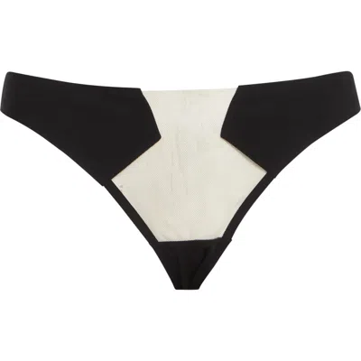 Rick Owens X Livy Intimo Bikini Bottoms In Black