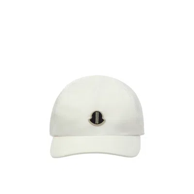 Rick Owens X Men's Moncler Baseball Hat In Milk