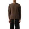 Rick Owens X Men's Moncler Jumbo Round Neck Sweater In Dust