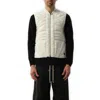 Rick Owens Moncler +  Off-white Megapenta Flight Vest In Milk