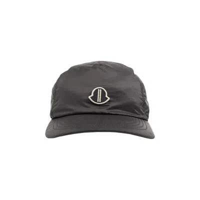 Pre-owned Rick Owens X Moncler Baseball Hat 'black' | Men's Size Onesize