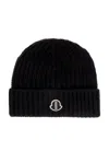 Rick Owens X Moncler Beanie In Black